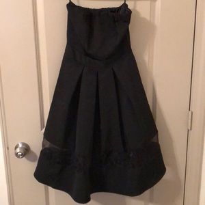 Express strapless dress